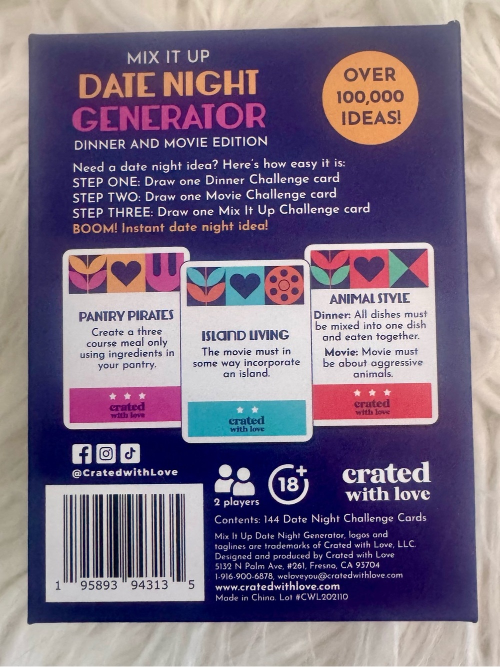 🍓6/$15🍓 Date Night Generator Cards - Picture 3 of 4
